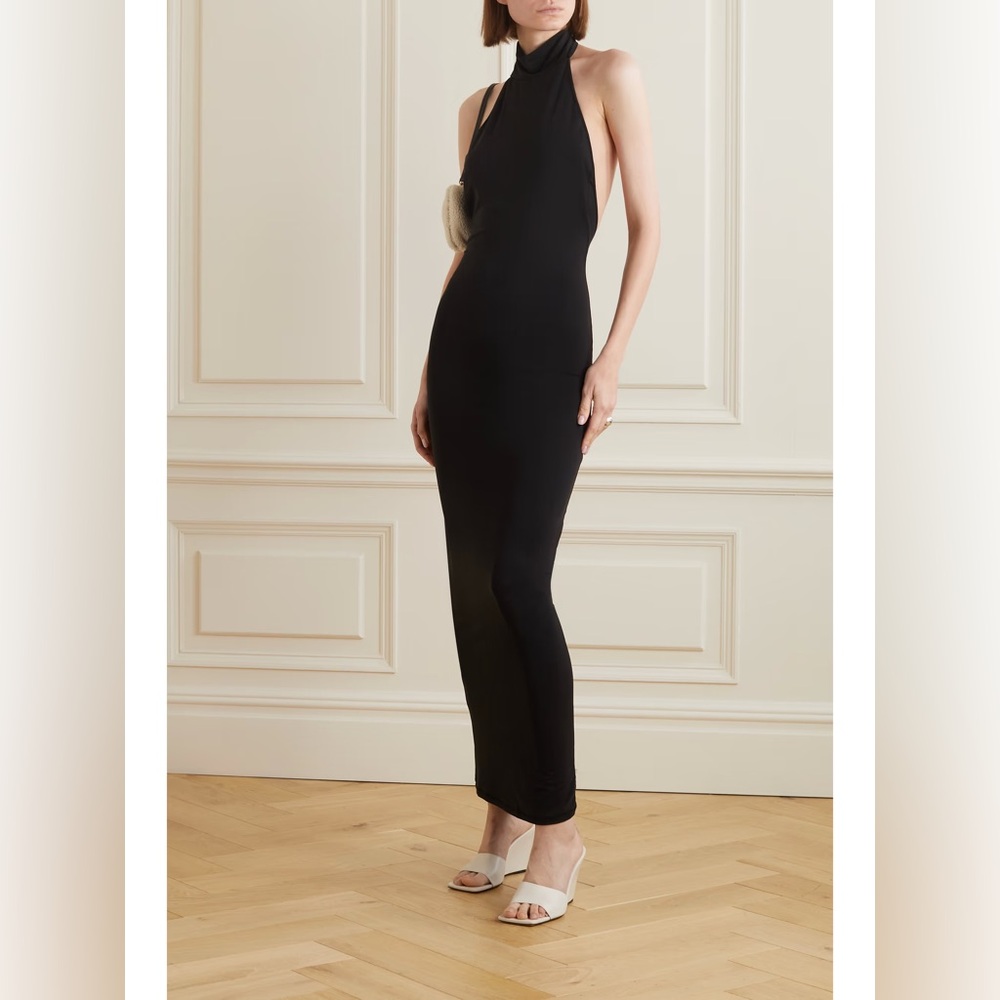 Smooth Lounge stretch modal-blend maxi dress - Onyx